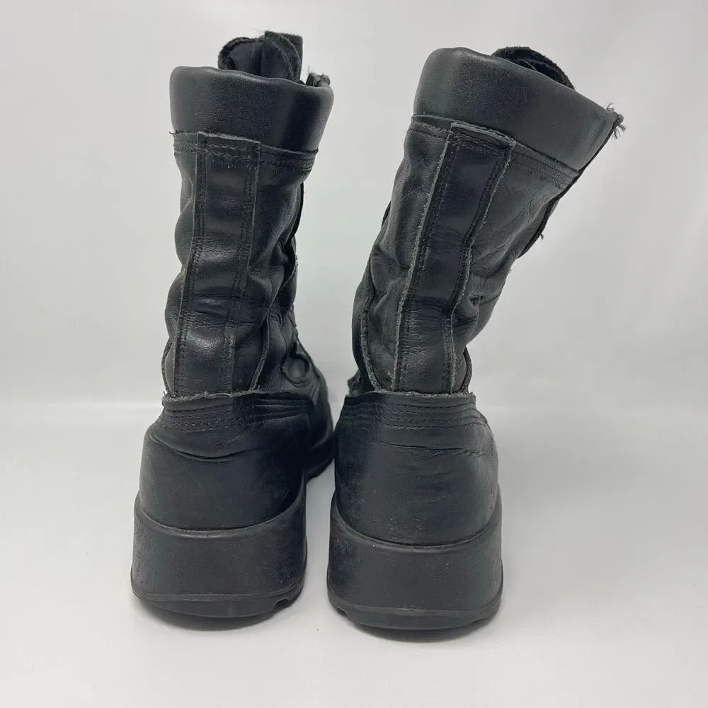 Belleville Military Steel Toe Boot 495 ST Black Leather Mens 11 R ASTM F 2413-18